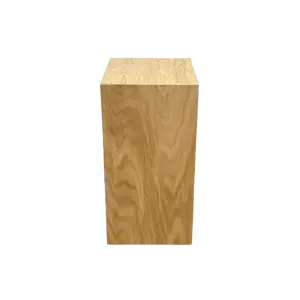Natural Wood Rectangle Pedestals