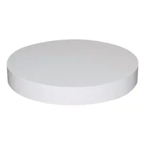 White Cylinder Riser 30"
