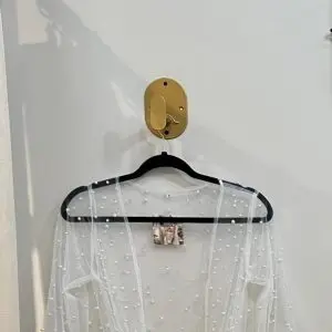 Single Wall Hook Gold