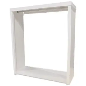 Wood Wall Anchored Dress Racks