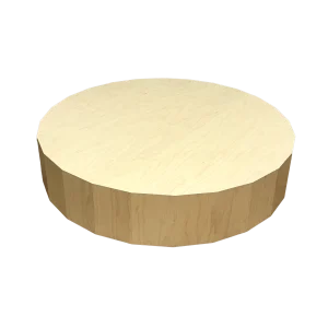 Natural Wood Deco Cylinder Viewing Platforms