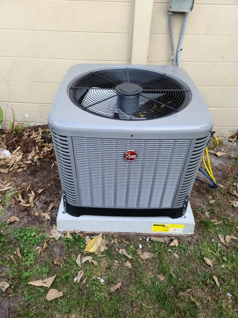 Heat Pump Install in London Ontario - Picture of a heat pump