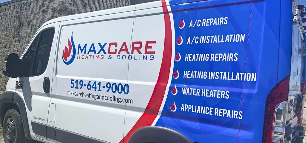 Max Care Heating and Cooling Banner