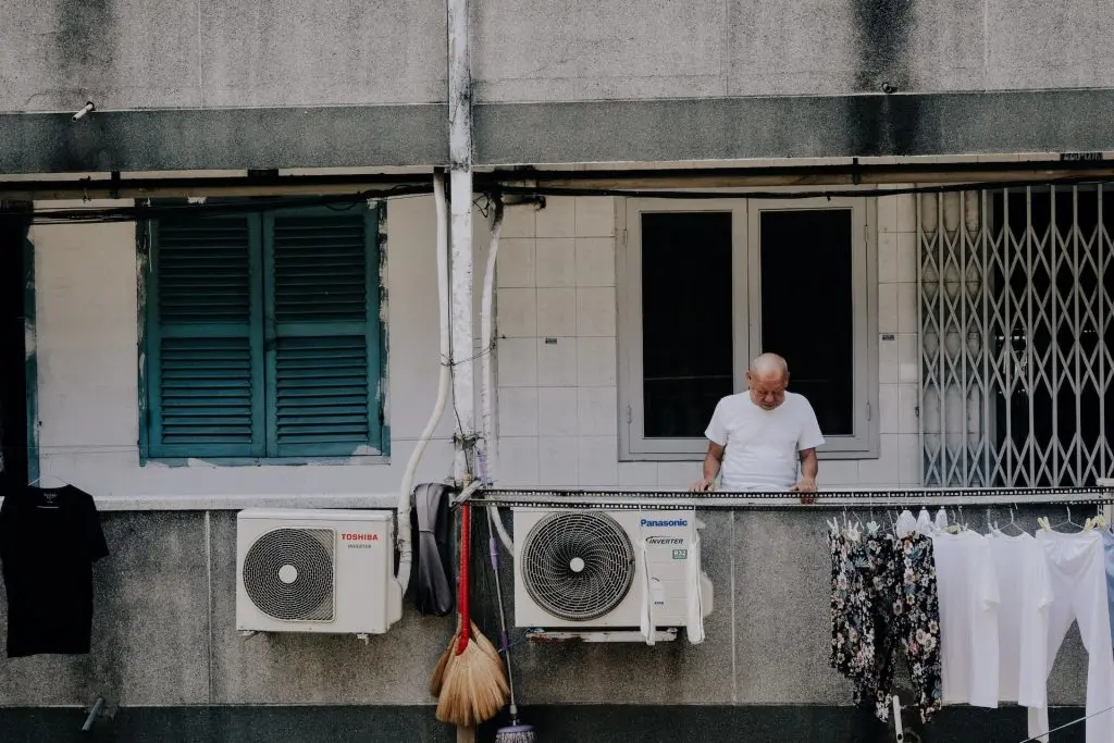 homes with air conditioning units