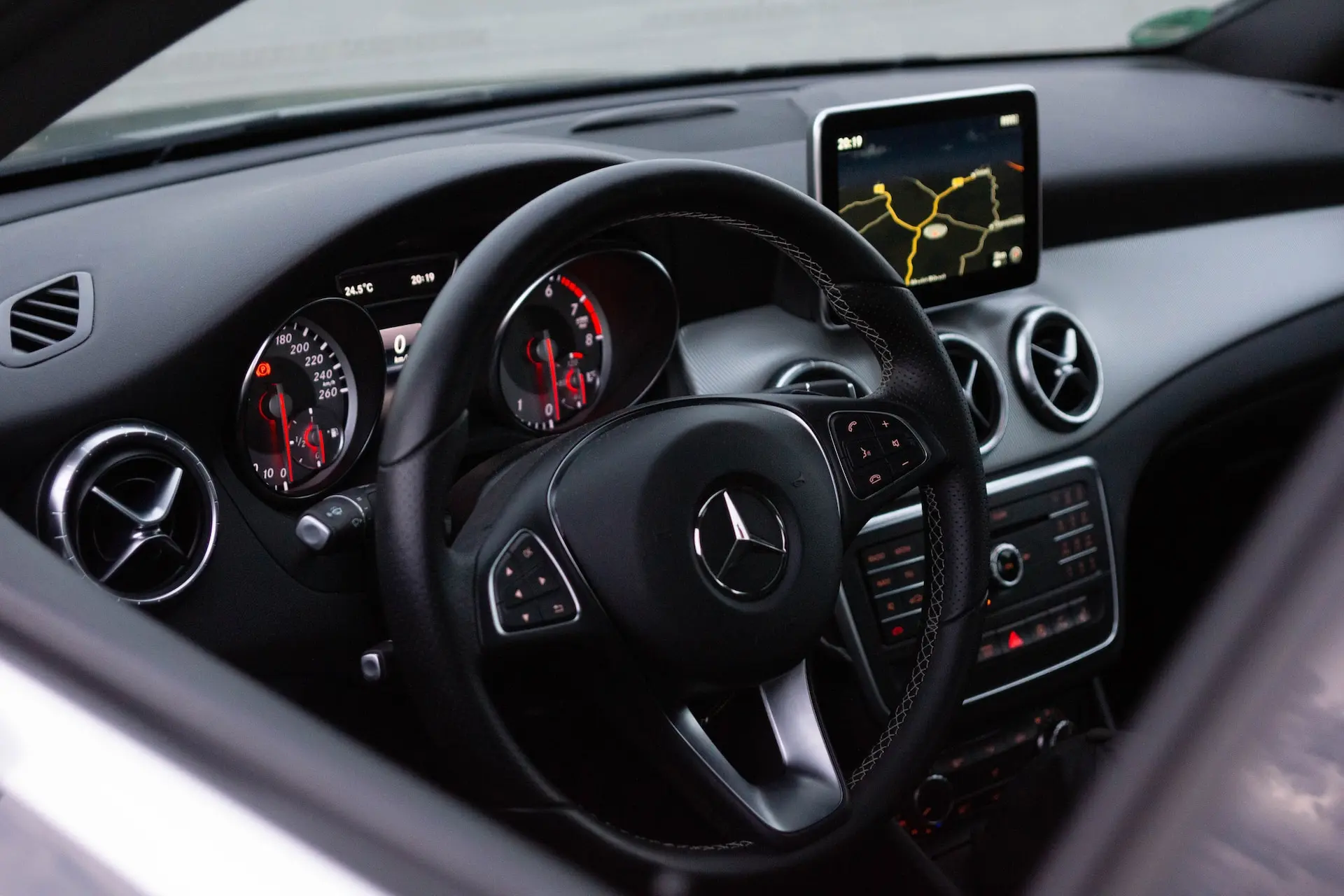 car dashboard, ac maintenance