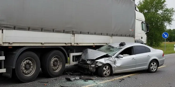 Underride Truck accident
