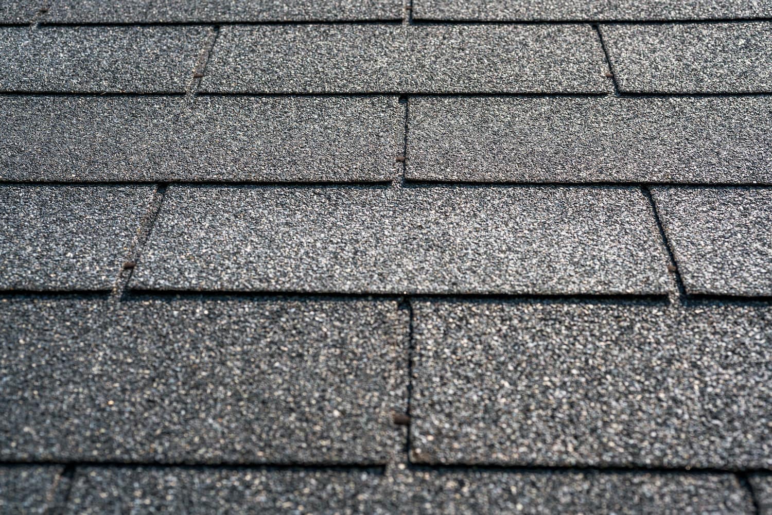 roof replacement close up shot
