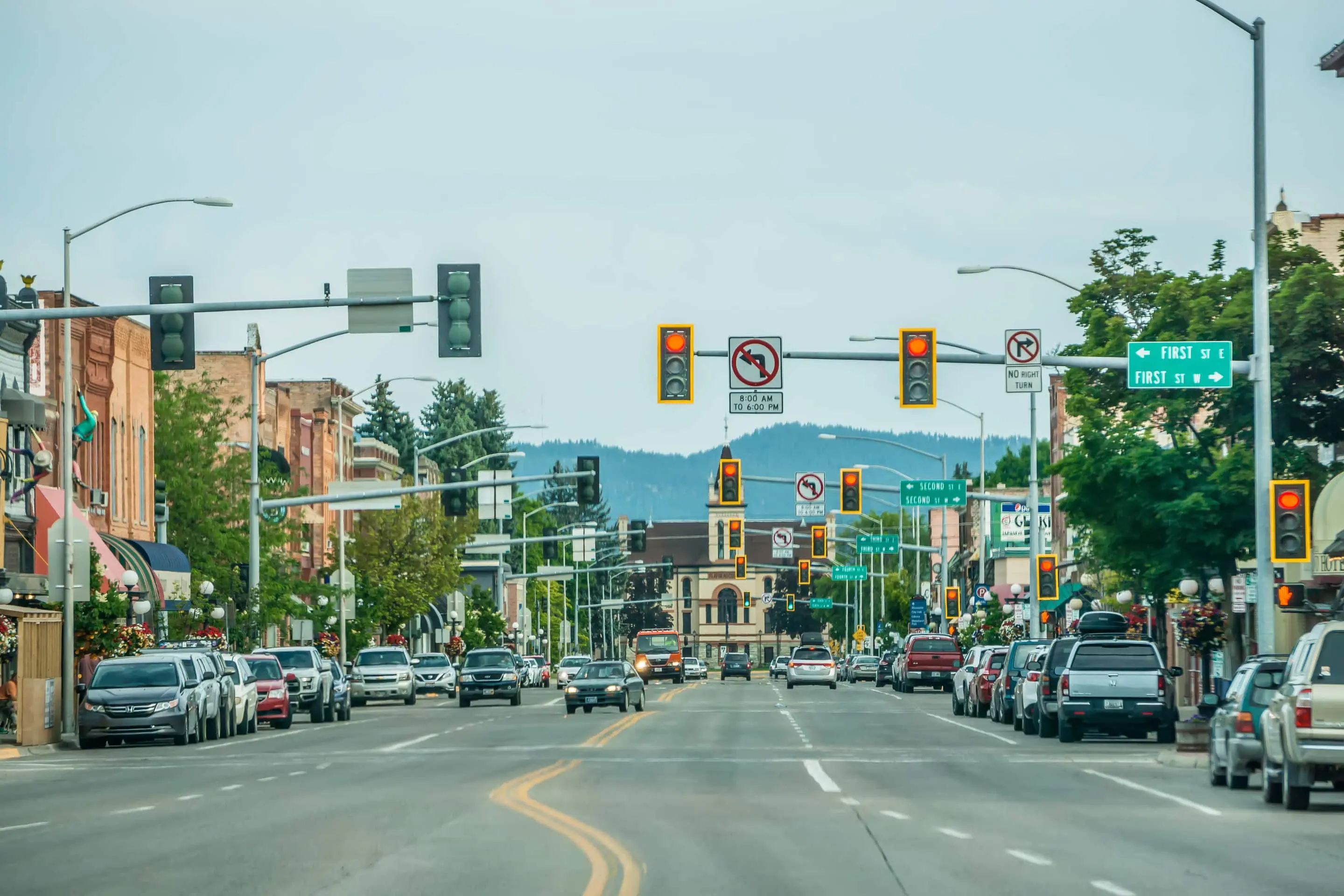main street Kalispell