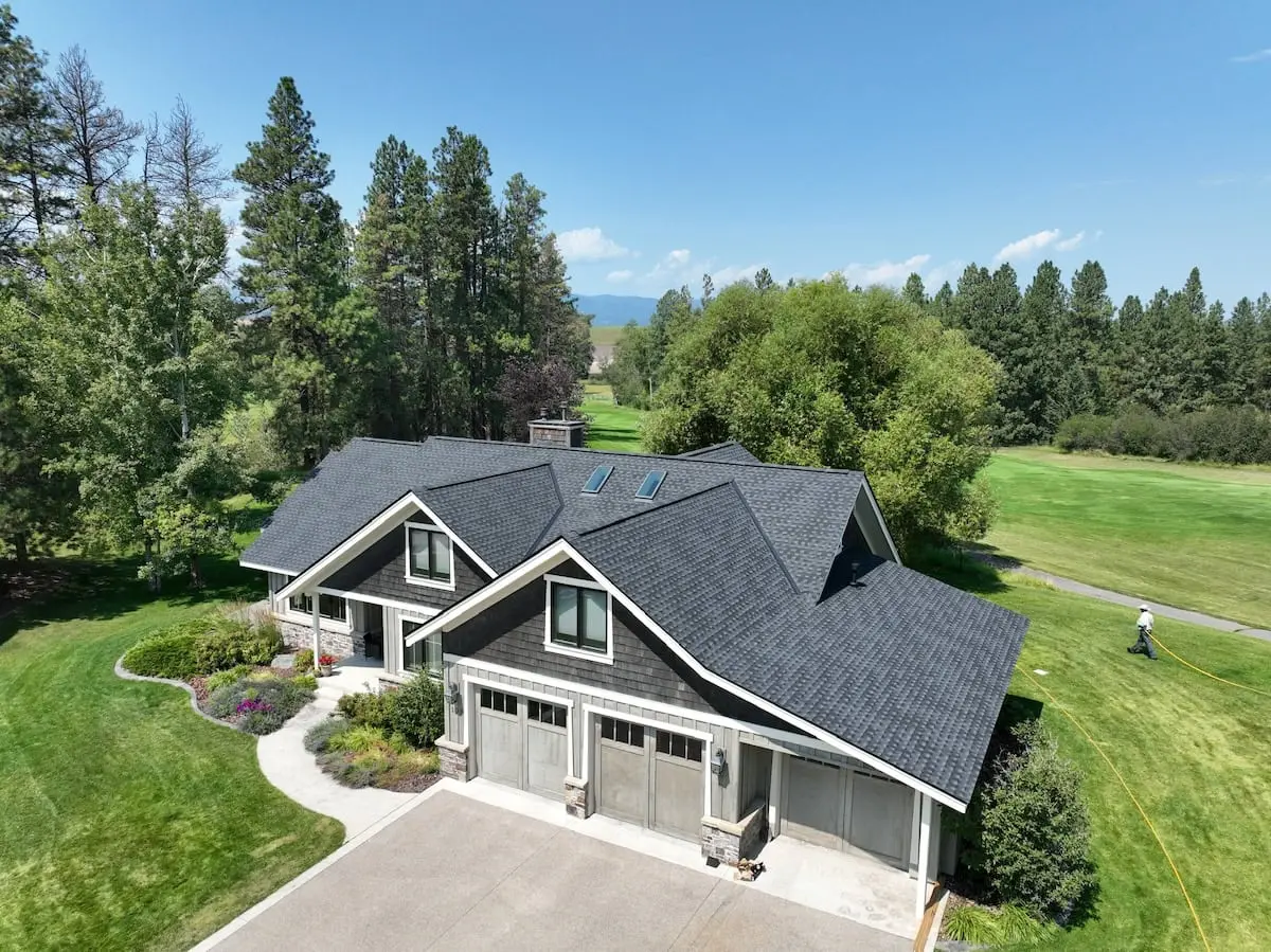 gray asphalt roofing montana