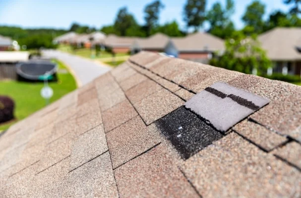 Wind-Damage on roof