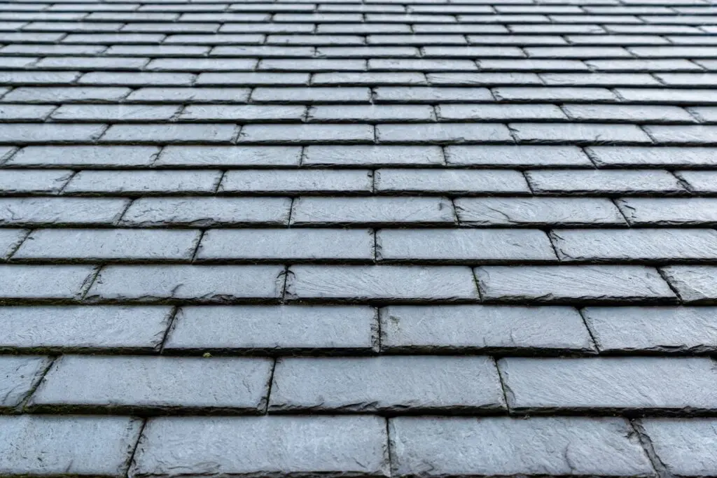 Slate roof shingles