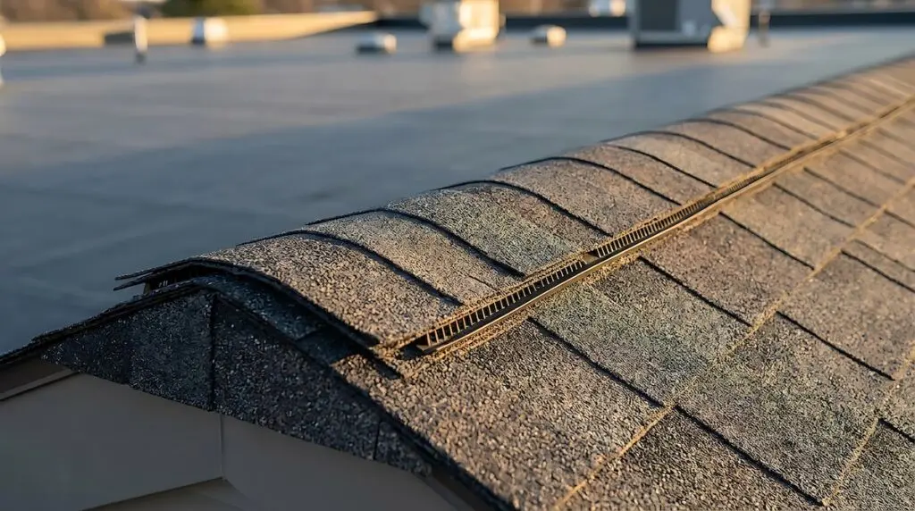 Roof ridge cap