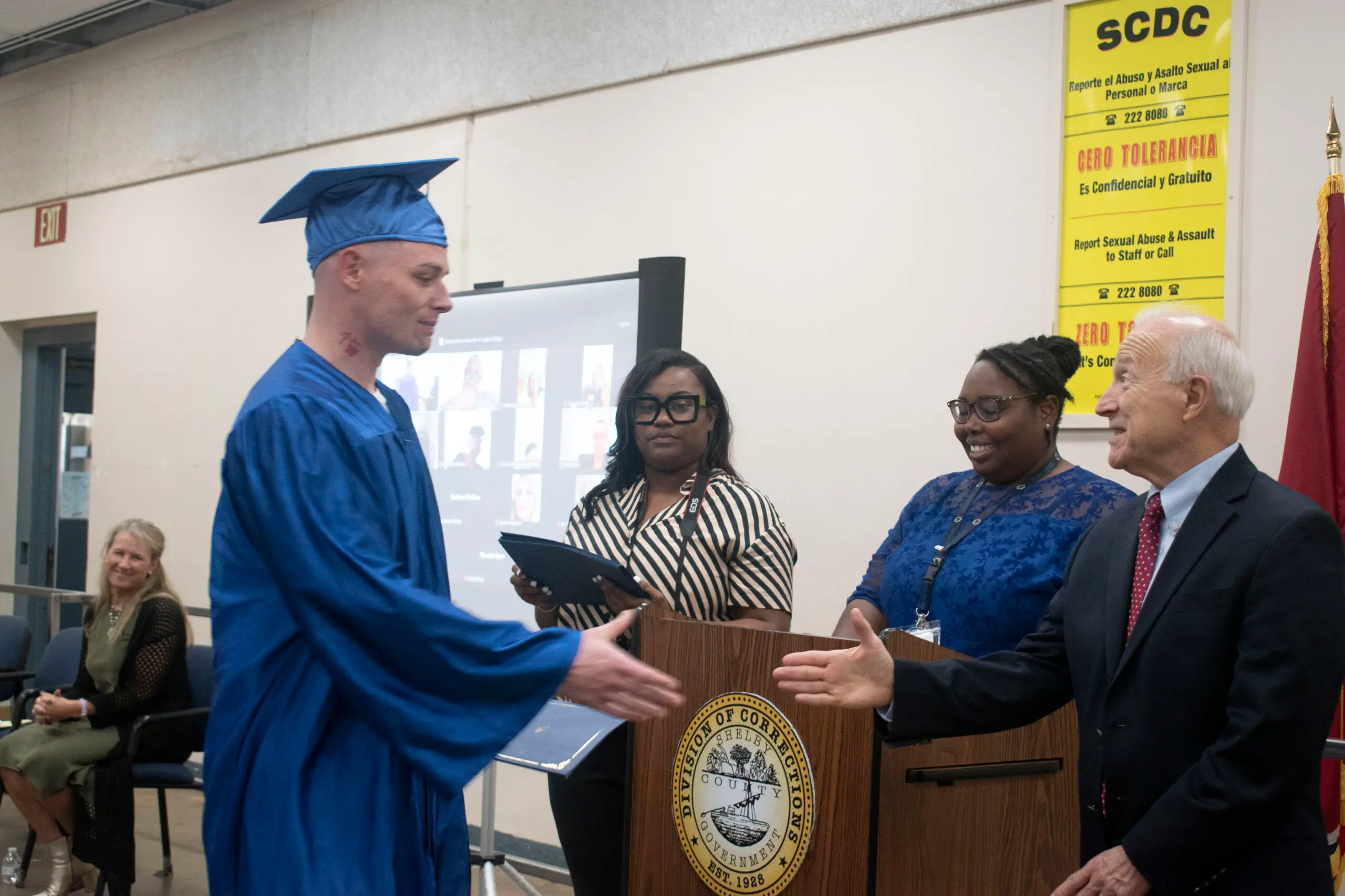 HopeWorks student at graduation