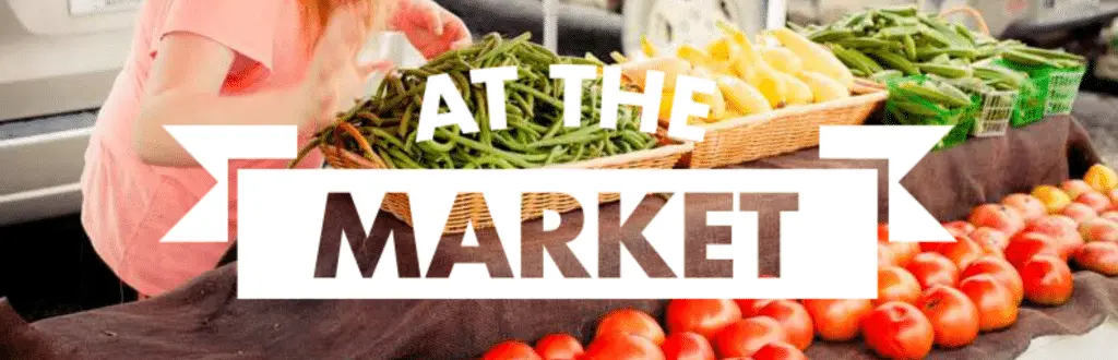 Farmer's Market at the market graphic 