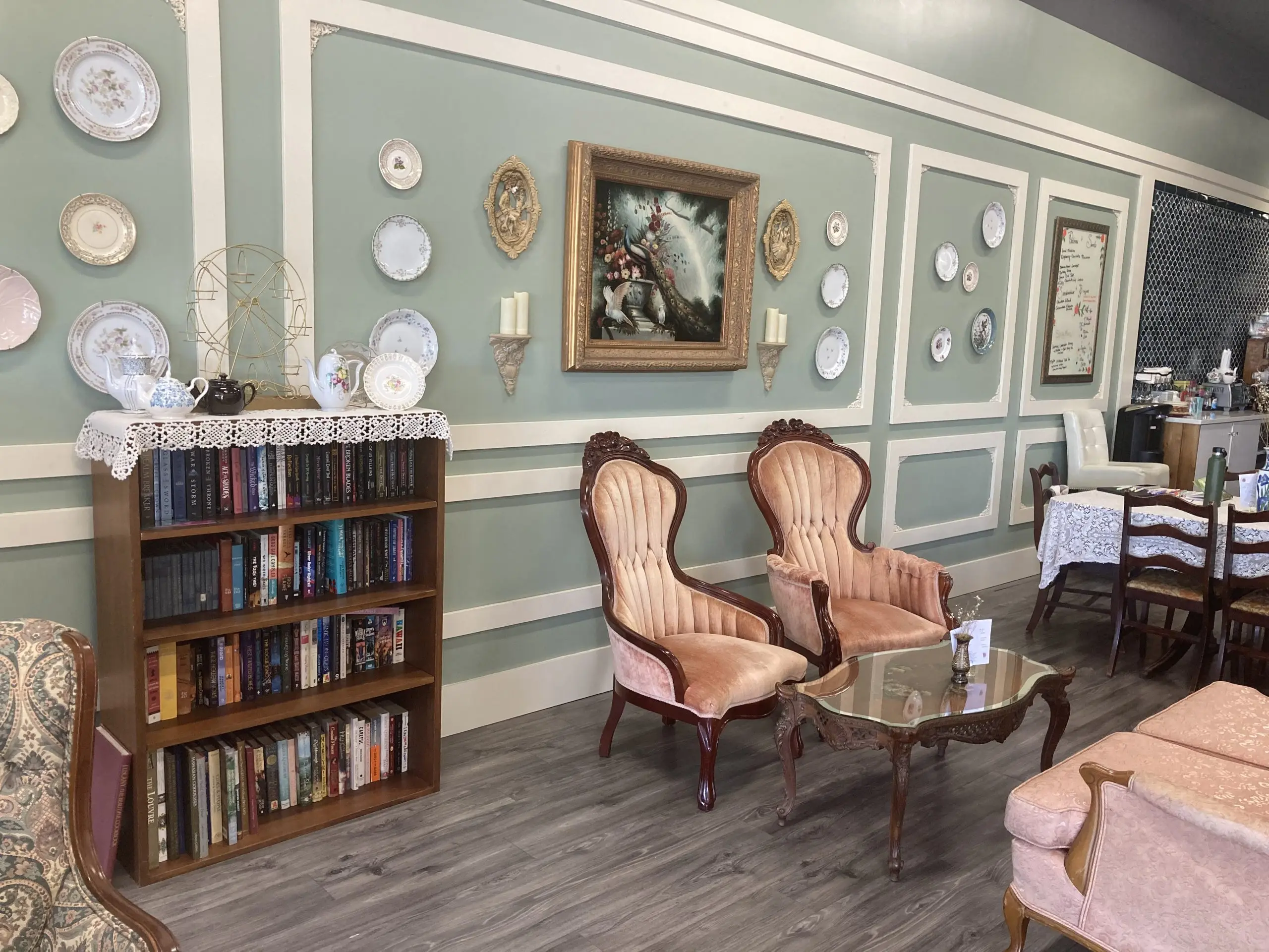 the tea room part of HighTee