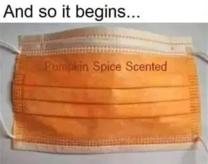pumpkin spice masks