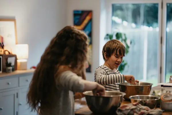 kids cooking