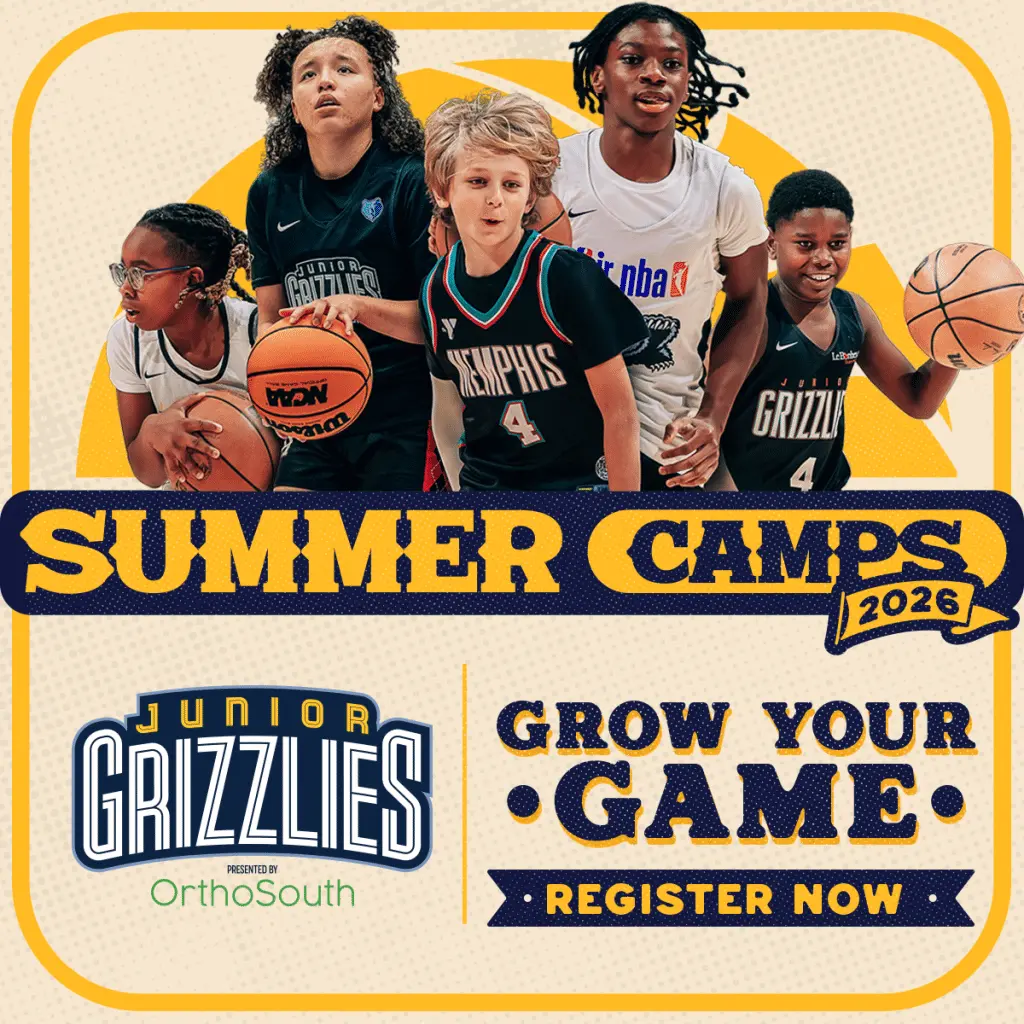 Junior Grizzlies summer camp graphic