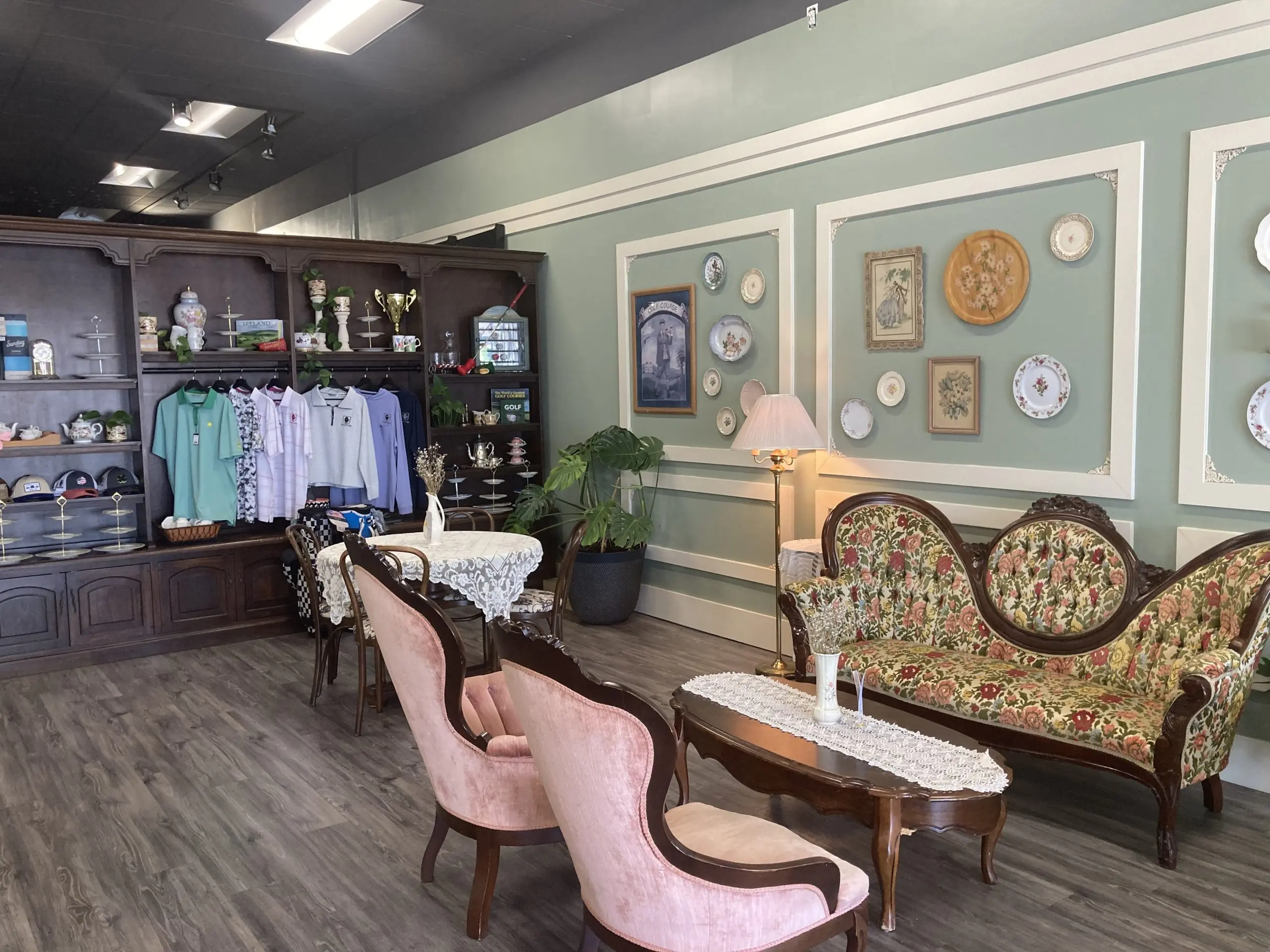 the tea room part of HighTee