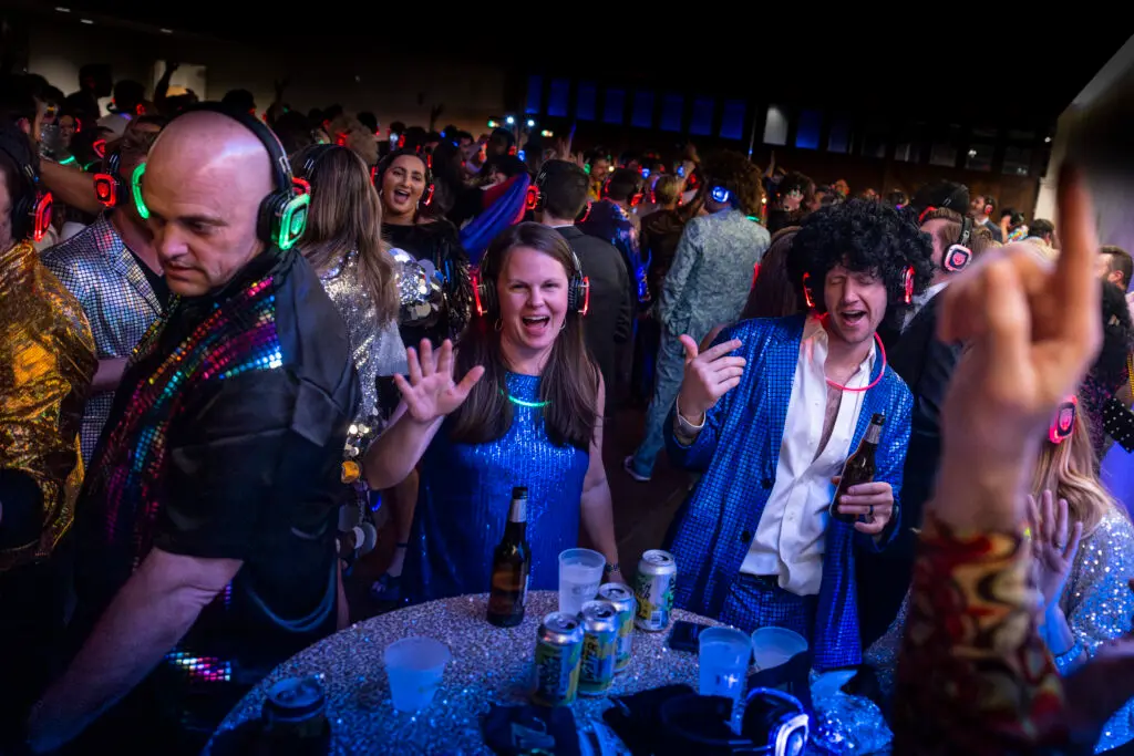 silent disco at CMOM