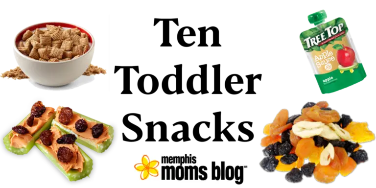 Memphis Moms Blog ten toddler snacks
