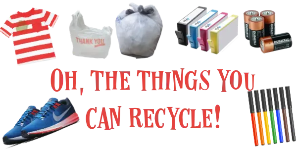 the things you can recycle