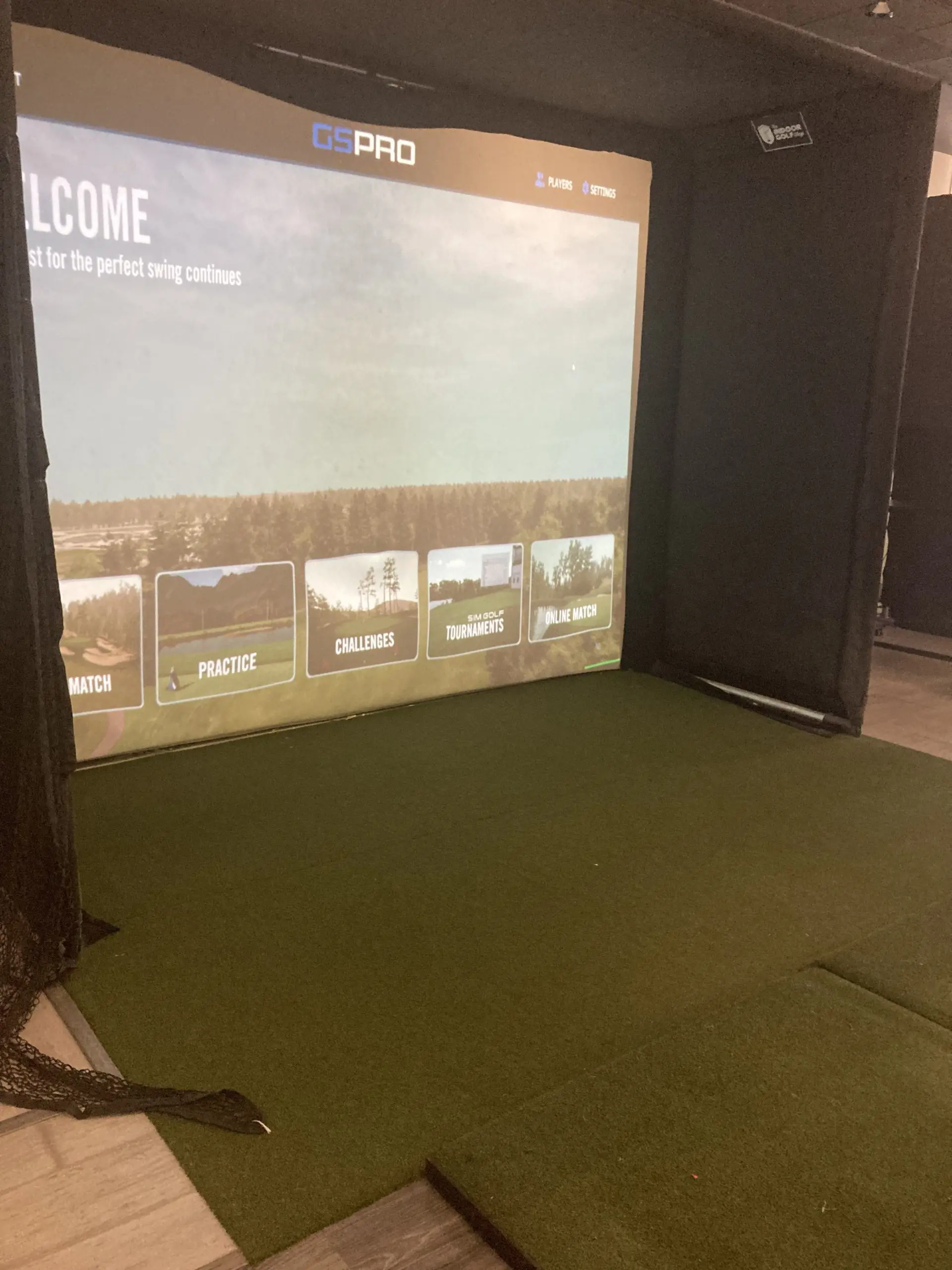 golf simulator