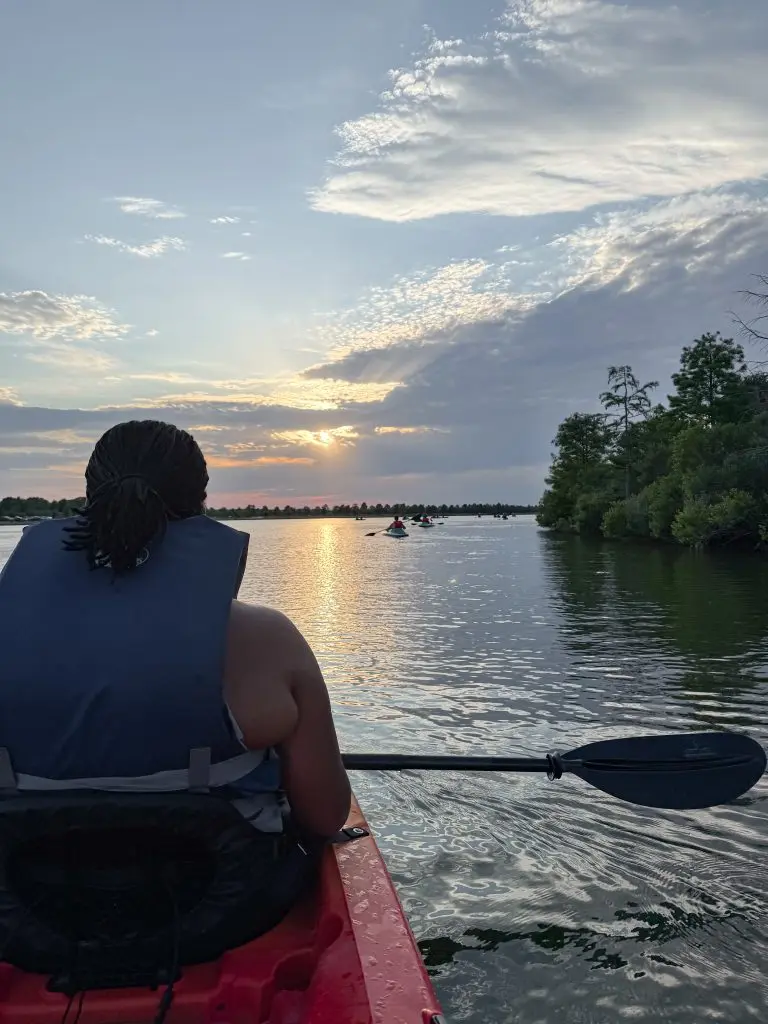on the lake for Canoes + Cocktails