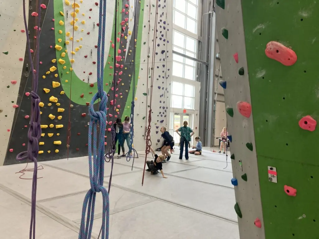climbing room at High Point