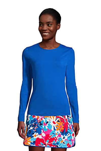 woman wearing a rash guard