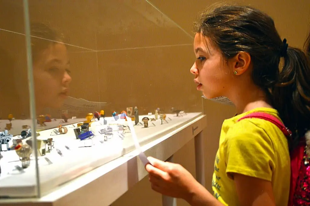 girl at the Metal Museum