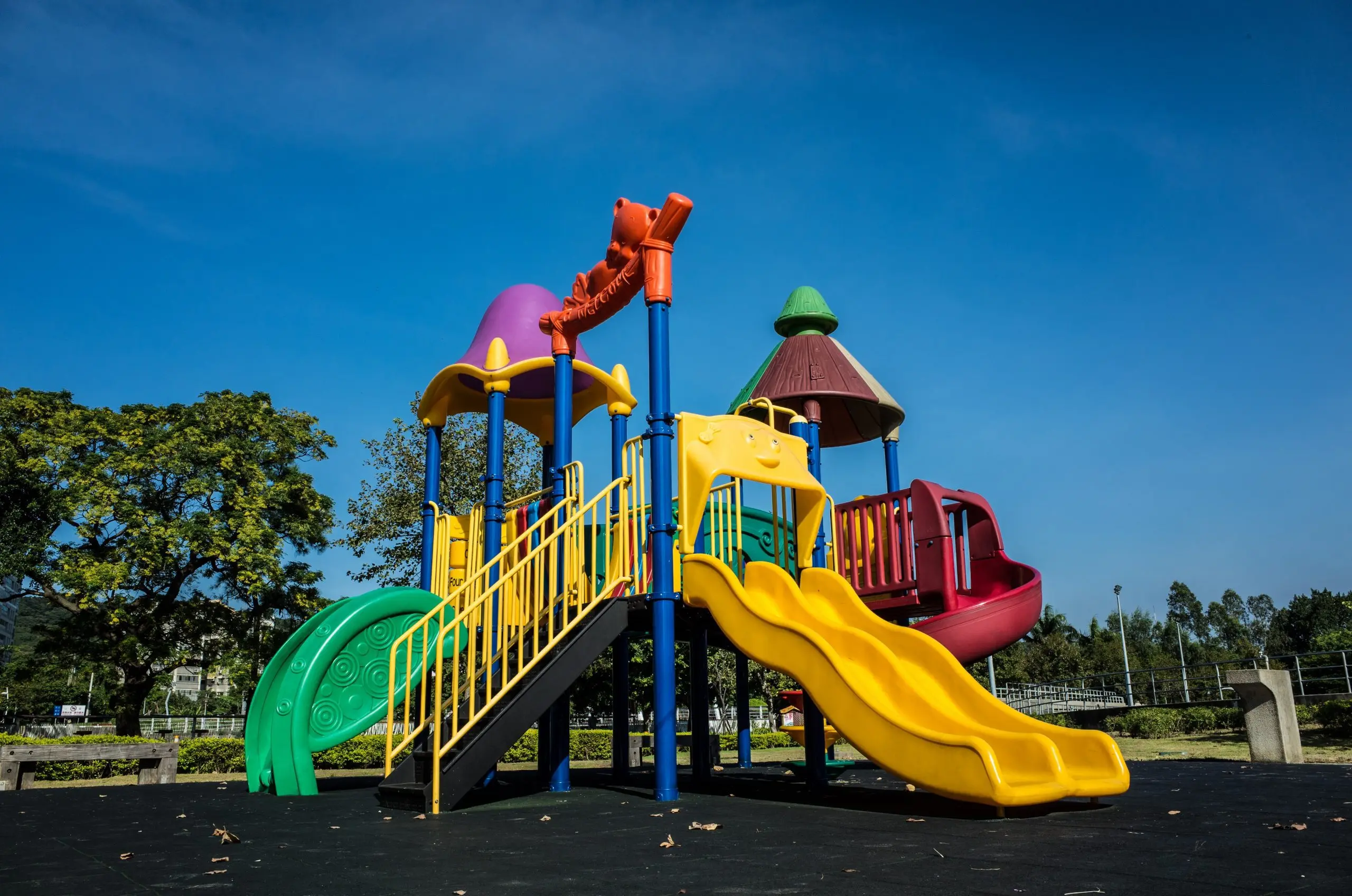 Colorful playground