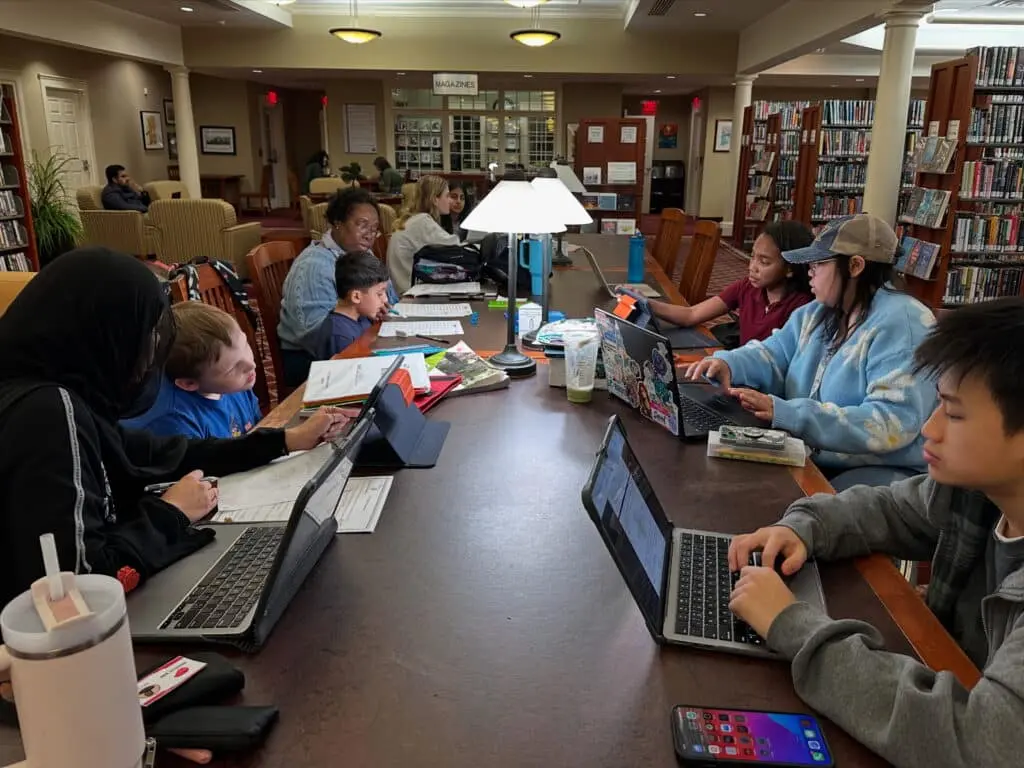 tutoring in the library