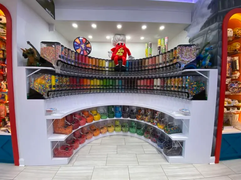 Jelly Belly section of Sweet Noshings