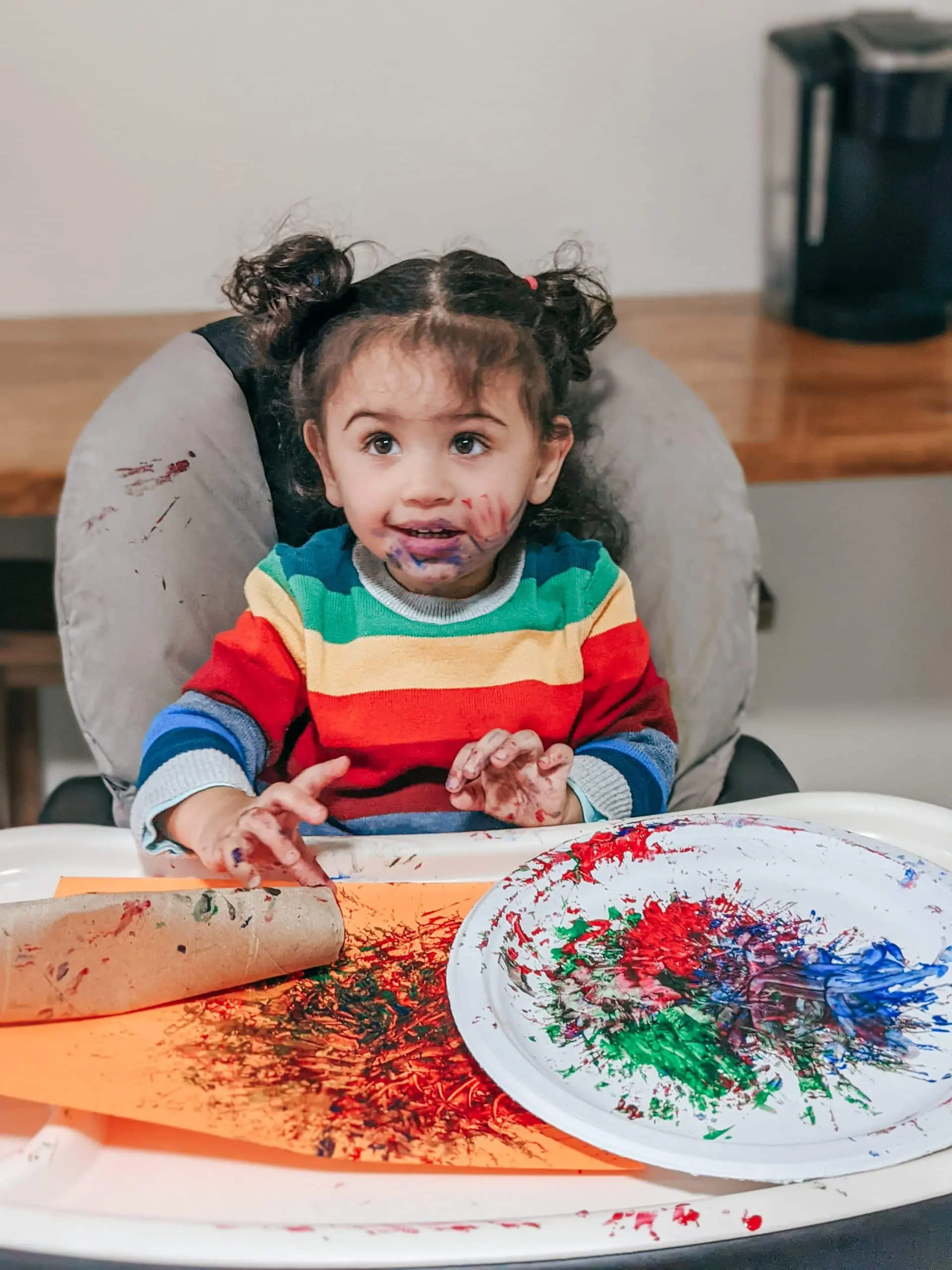 Messy play is a fun way to think, explore, observe and perform, enabling your child to figure things out for themselves and explore options.