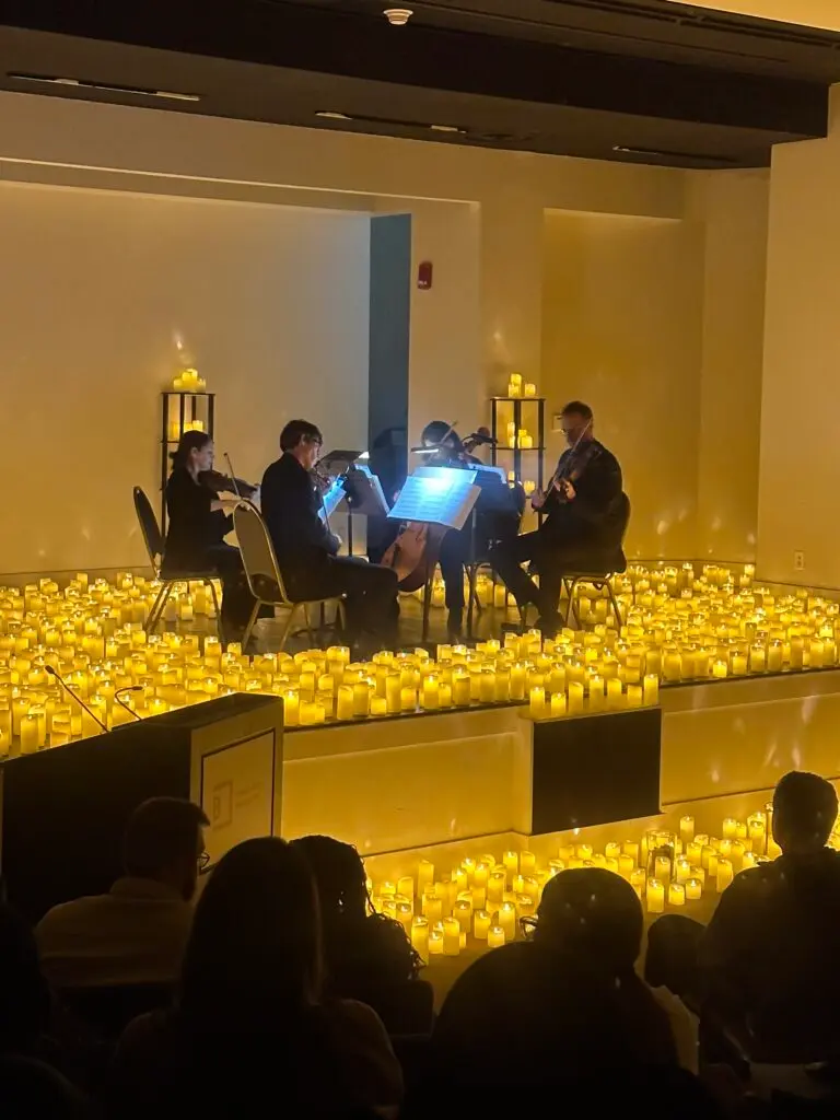 October candlelight concert
