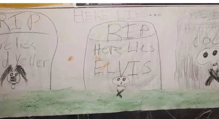 halloween decorate by the kids