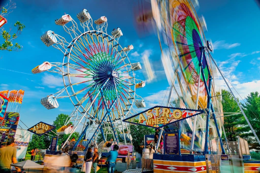 rides at the mid-south fair