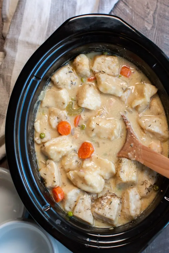 crock pot chicken and dumplings