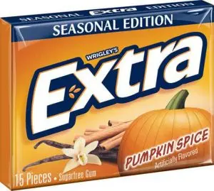 pumpkin spice gum
