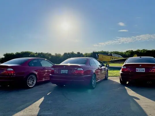 BMWs at Mporium in North Texas