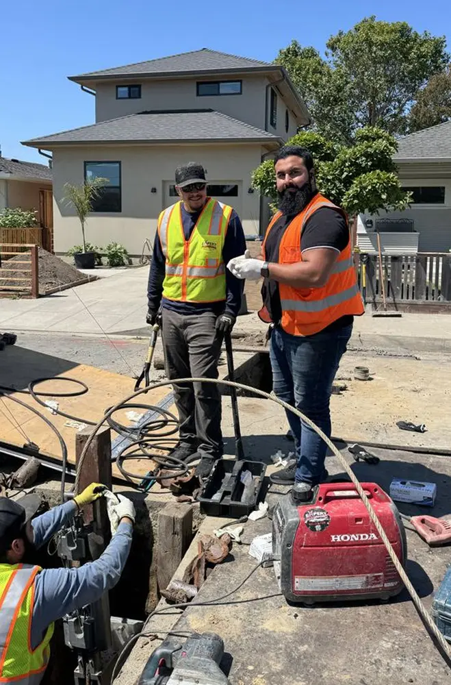 Expert Plumbing technicians working on-site providing plumber Santa Cruz CA services for residential and commercial needs