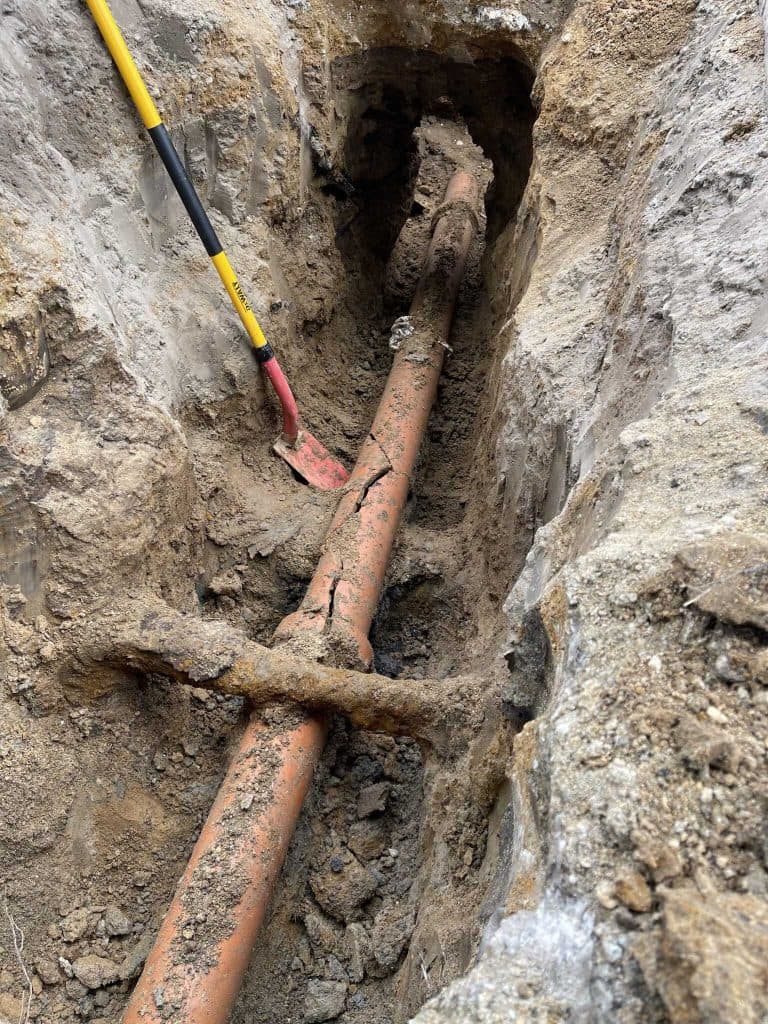 Expert Plumbing Santa Cruz CA technicians performing pipe repair and maintenance services for home plumbing systems