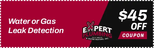 Water and gas leak detection services by Expert Plumbing Santa Cruz CA