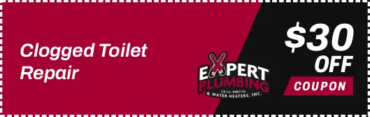 Clogged toilet repair plumbing services from Expert Plumbing Santa Cruz CA