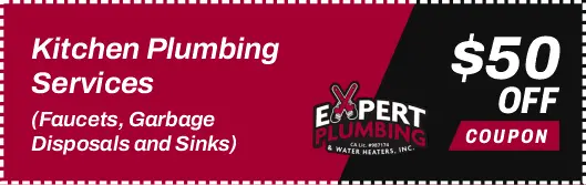 Kitchen plumbing repair and installation services by Expert Plumbing