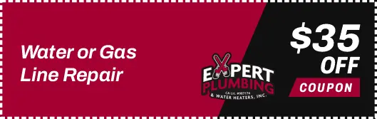 Water and gas line repair services from Expert Plumbing Santa Cruz CA