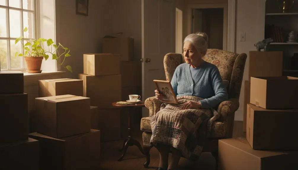 emotional transition to downsizing