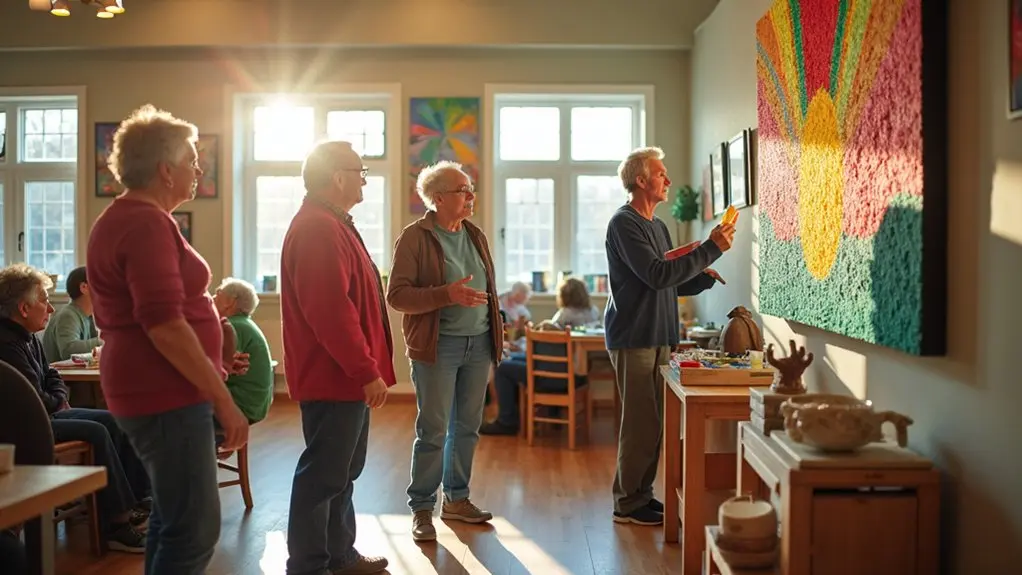 local art in senior communities