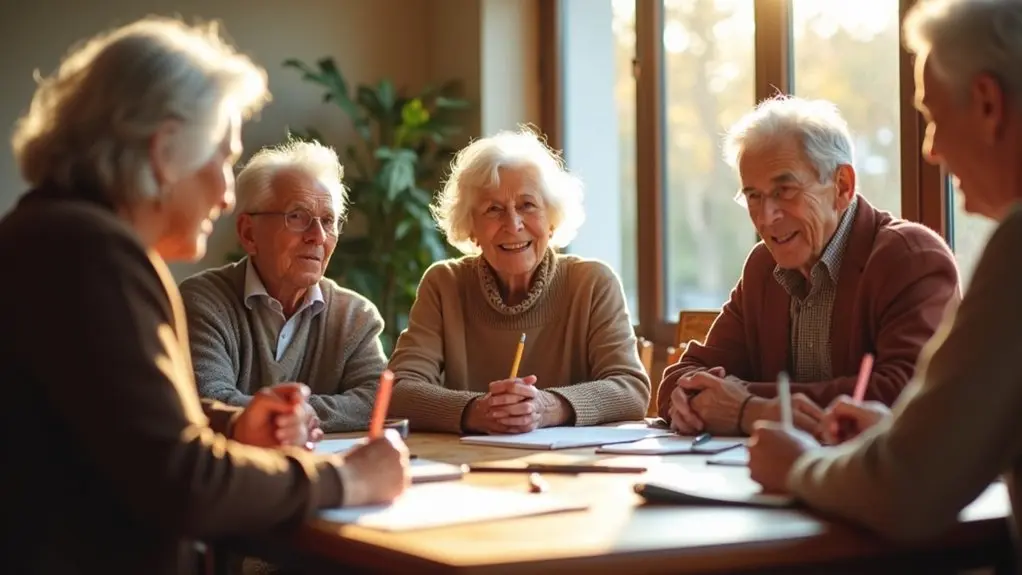 seniors sharing their stories